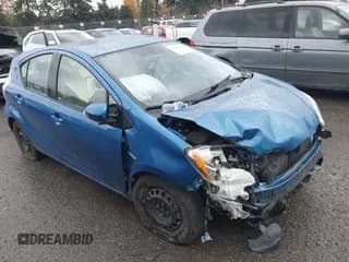 ✅ 2014 Toyota Prius One • VIN: JTDKDTB34E1558862 • Lot: 43624037. Listed on IAAI with Not provided. Free auction sales archive from the USA and detailed vehicle history report at DreamBid. Image 1.