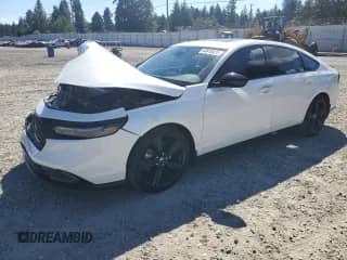 2024 Honda Accord Sport-L с VIN 1HGCY2F71RA027917, выставлен на аукционе Copart как лот 68910025 с пробегом 24 889 миль миль и Списание • Salvage title. История ставок и продаж доступна на DreamBid. Изображение 1.