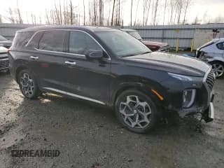 ✅ 2022 Hyundai Palisade Calligraphy • VIN: KM8R7DHE6NU395176 • Лот: 86445794. Опубликован ранее на Copart с пробегом 45 745 миль. Бесплатный доступ к архиву аукционных продаж из США и подробный отчёт об истории автомобиля на DreamBid. Изображение 4.