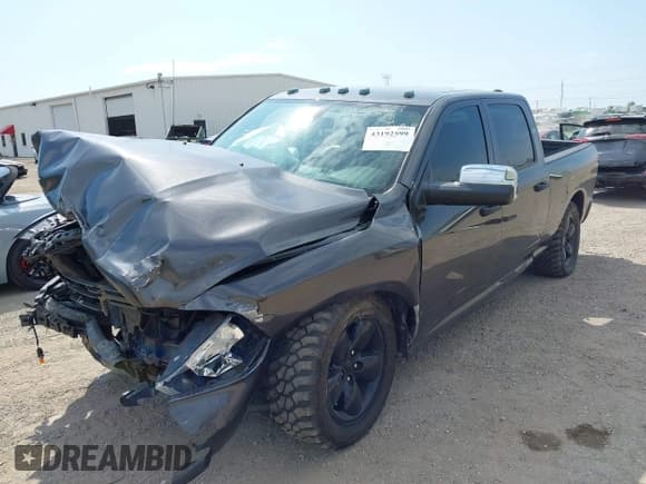 ✅ 2021 Ram 1500 Tradesman • VIN: 1C6RR7ST1MS587419 • Lot: 43192599. Listed on IAAI with 107,507 mi. Free auction sales archive from the USA and detailed vehicle history report at DreamBid. Image 17.