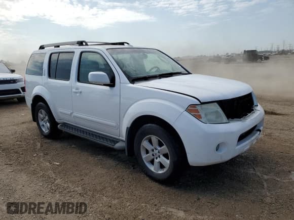 ✅ 2008 Nissan Pathfinder SE • VIN: 5N1AR18B78C661097 • Lot: 80080865. Listed on Copart with 162,621 mi. Free auction sales archive from the USA and detailed vehicle history report at DreamBid. Image 4.