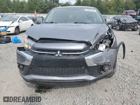 2019 Mitsubishi Outlander ES with VIN JA4AP3AU4KU032703, listed as a Copart auction lot 71662155 with 173,138 mi miles and Salvage title. Bid and sale history available at DreamBid. Image 5.