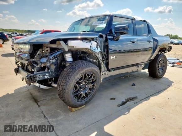 ✅ 2025 GMC HUMMER EV Pickup 2X • VIN: 1GT40BDD3SU112006 • Lot: 85553835. Listed on Copart with 1,280 mi. Free auction sales archive from the USA and detailed vehicle history report at DreamBid. Image 1.