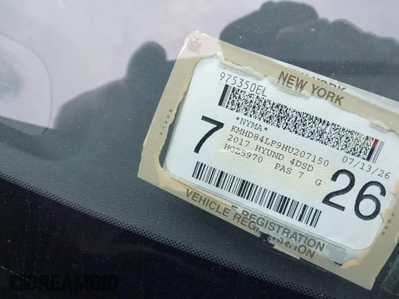 ✅ 2017 Hyundai Elantra SE • VIN: KMHD84LF9HU207150 • Lot: 42902585. Listed on IAAI with 141,799 mi. Free auction sales archive from the USA and detailed vehicle history report at DreamBid. Image 17.