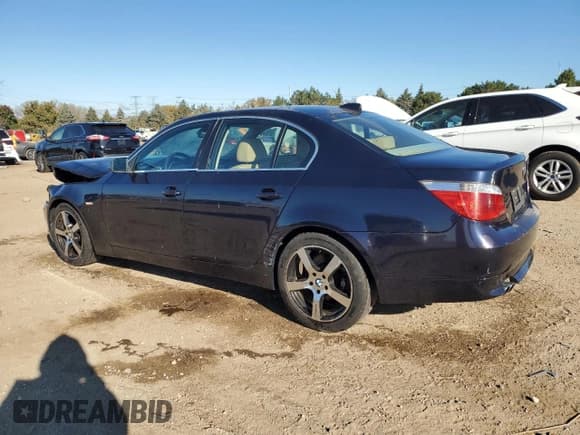 ✅ 2005 BMW 5 Series 525i • VIN: WBANA53535B857719 • Lot: 90422815. Listed on Copart with 240,439 mi. Free auction sales archive from the USA and detailed vehicle history report at DreamBid. Image 2.