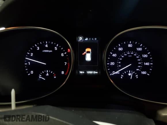 2017 Hyundai Santa Fe 2.0T z VIN 5XYZUDLA2HG435261, wystawiony jako Copart lot #68190485 z przebiegiem 125 513 mil mil oraz Szkoda całkowita • Salvage title. Historia ofert i sprzedaży dostępna na DreamBid. Obrazek 9.