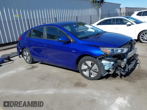 ✅ 2019 Hyundai Ioniq Blue • VIN: KMHC65LC1KU169059 • Lot: 41503066. Wystawiony na IAAI z przebiegiem 176 408 mil. Bezpłatny archiwum sprzedaży aukcyjnych z USA i szczegółowy raport historii pojazdu na DreamBid. Zdjęcie 1.