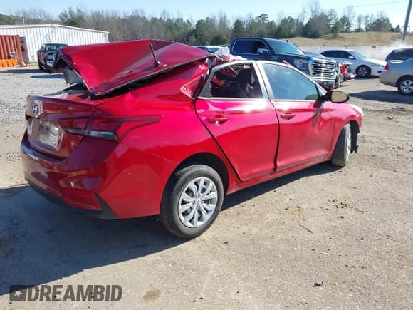 ✅ 2022 Hyundai Accent SE • VIN: 3KPC24A67NE181405 • Лот: 41226489. Опубликован ранее на IAAI с пробегом Не указан. Бесплатный доступ к архиву аукционных продаж из США и подробный отчёт об истории автомобиля на DreamBid. Изображение 4.