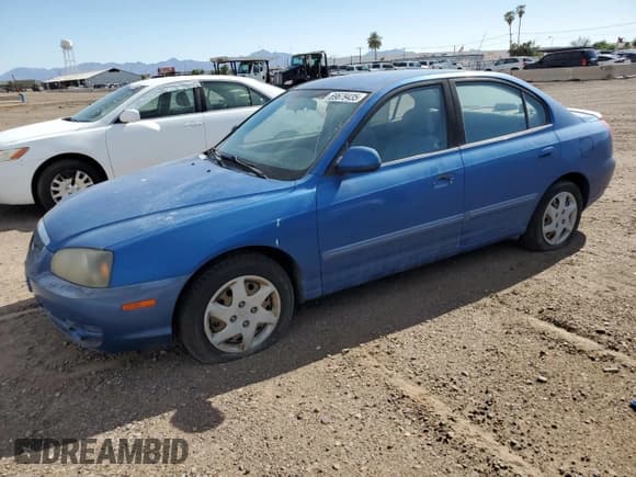 ✅ 2004 Hyundai Elantra GLS • VIN: KMHDN46DX4U832685 • Lot: 69679435. Wystawiony na Copart z przebiegiem 53 797 mil. Bezpłatny archiwum sprzedaży aukcyjnych z USA i szczegółowy raport historii pojazdu na DreamBid. Zdjęcie 1.