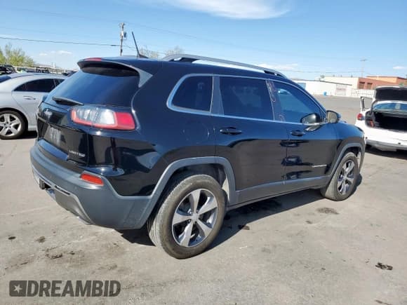 ✅ 2019 Jeep Cherokee Limited • VIN: 1C4PJMDX2KD121456 • Lot: 80253135. Listed on Copart with 152,670 mi. Free auction sales archive from the USA and detailed vehicle history report at DreamBid. Image 3.