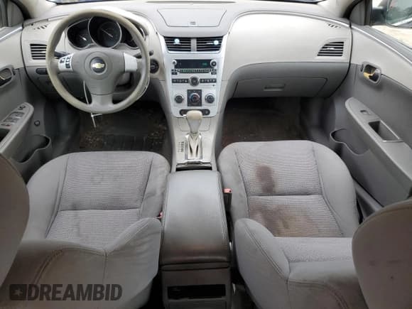 ✅ 2010 Chevrolet Malibu 1LS • VIN: 1G1ZB5EB7AF247564 • Lot: 71933174. Listed on Copart with Not provided. Free auction sales archive from the USA and detailed vehicle history report at DreamBid. Image 8.