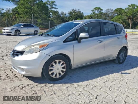 ✅ 2014 Nissan Note S • VIN: 3N1CE2CP6EL375102 • Lot: 94975545. Listed on Copart with 108,187 mi. Free auction sales archive from the USA and detailed vehicle history report at DreamBid. Image 1.