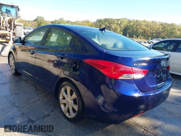 ✅ 2012 Hyundai Elantra Limited • VIN: 5NPDH4AE9CH093975 • Лот: 43498219. Опубликован ранее на IAAI с пробегом 147 201 миль. Бесплатный доступ к архиву аукционных продаж из США и подробный отчёт об истории автомобиля на DreamBid. Изображение 3.