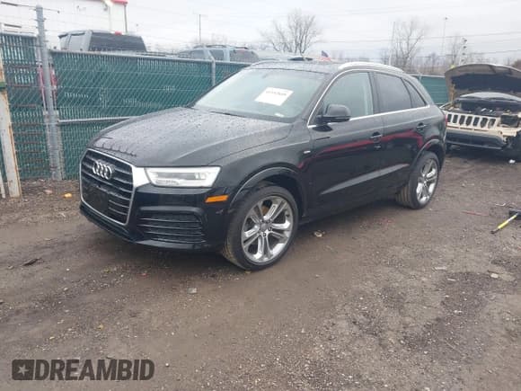 ✅ 2017 Audi Q3 Prestige • VIN: WA1GCCFSXHR012075 • Lot: 41552849. Listed on IAAI with 97,772 mi. Free auction sales archive from the USA and detailed vehicle history report at DreamBid. Image 2.