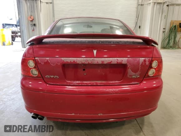 ✅ 2004 Pontiac GTO • VIN: 6G2VX12G94L313433 • Lot: 78669444. Wystawiony na Copart z przebiegiem 80 949 mil. Bezpłatny archiwum sprzedaży aukcyjnych z USA i szczegółowy raport historii pojazdu na DreamBid. Zdjęcie 6.
