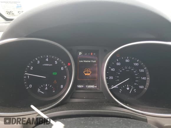 ✅ 2017 Hyundai Santa Fe Limited • VIN: KM8SN4HF4HU235544 • Лот: 59594284. Опубликован ранее на Copart с пробегом 110 060 миль. Бесплатный доступ к архиву аукционных продаж из США и подробный отчёт об истории автомобиля на DreamBid. Изображение 9.