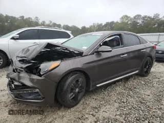 ✅ 2016 Hyundai Sonata Sport • VIN: 5NPE34AF3GH273390 • Лот: 89522175. Опубликован ранее на Copart с пробегом 164 106 миль. Бесплатный доступ к архиву аукционных продаж из США и подробный отчёт об истории автомобиля на DreamBid. Изображение 1.
