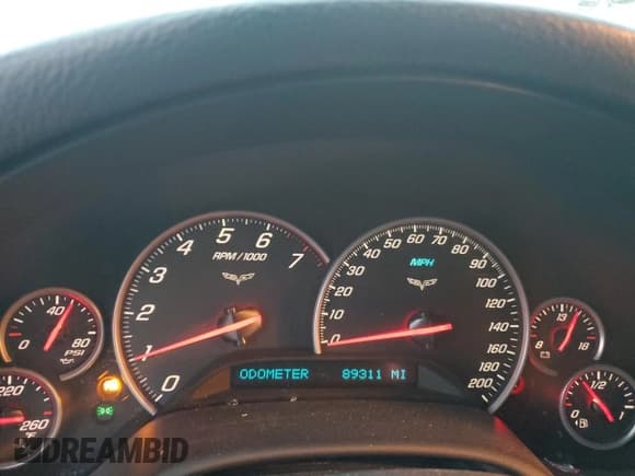 ✅ 2011 Chevrolet Corvette 1LT • VIN: 1G1YA2DW2B5105308 • Lot: 93485635. Listed on Copart with 89,311 mi. Free auction sales archive from the USA and detailed vehicle history report at DreamBid. Image 9.