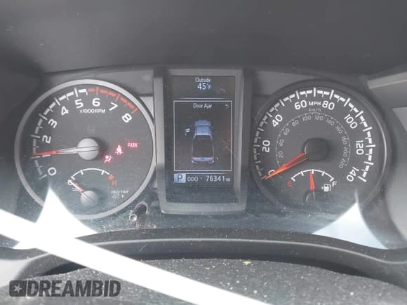 ✅ 2020 Toyota Tacoma SR • VIN: 3TYSX5EN1LT001122 • Лот: 43650686. Опубликован ранее на IAAI с пробегом 76 341 миль. Бесплатный доступ к архиву аукционных продаж из США и подробный отчёт об истории автомобиля на DreamBid. Изображение 7.