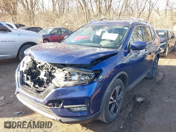 ✅ 2017 Nissan Rogue SL • VIN: JN8AT2MV0HW284837 • Lot: 41137097. Listed on IAAI with 178,763 mi. Free auction sales archive from the USA and detailed vehicle history report at DreamBid. Image 2.