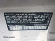 ✅ 2013 Volkswagen CC R-Line • VIN: WVWBP7ANXDE521906 • Lot: 42975126. Listed on IAAI with 87,359 mi. Free auction sales archive from the USA and detailed vehicle history report at DreamBid. Image 9.