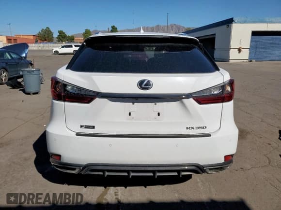 ✅ 2022 Lexus RX 350 F Sport • VIN: 2T2YZMDA5NC363552 • Lot: 84188885. Listed on Copart with 48,867 mi. Free auction sales archive from the USA and detailed vehicle history report at DreamBid. Image 6.