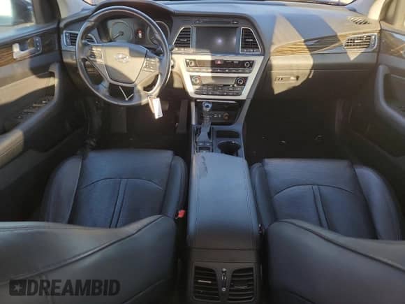 2016 Hyundai Sonata Sport with VIN 5NPE34AF0GH291930, listed as a Copart auction lot 81953825 with 133,681 mi miles and Salvage title. Bid and sale history available at DreamBid. Image 8.