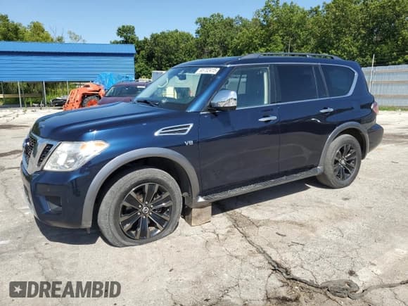 ✅ 2018 Nissan Armada SL • VIN: JN8AY2NC0J9551395 • Lot: 65732415. Wystawiony na Copart z przebiegiem 118 962 mil. Bezpłatny archiwum sprzedaży aukcyjnych z USA i szczegółowy raport historii pojazdu na DreamBid. Zdjęcie 1.