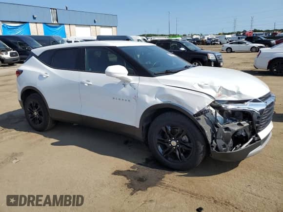 ✅ 2020 Chevrolet Blazer LT • VIN: 3GNKBBRA5LS572356 • Lot: 70046284. Listed on Copart with 60,376 mi miles. Access the free auction sales archive from the USA and view a detailed vehicle history report at DreamBid. Image 4.