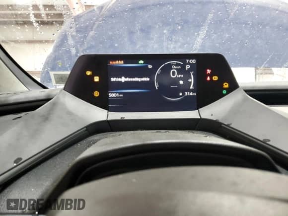 2024 Toyota Prius Limited with VIN JTDADABU3R3023573, listed as a Copart auction lot 80960385 with 5,801 mi miles and Salvage title. Bid and sale history available at DreamBid. Image 9.