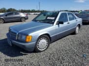 ✅ 1989 Mercedes-Benz 190 • VIN: WDBDA29D0KF609460 • Lot: 76746744. Wystawiony na Copart z przebiegiem 57 439 mil. Bezpłatny archiwum sprzedaży aukcyjnych z USA i szczegółowy raport historii pojazdu na DreamBid. Zdjęcie 1.