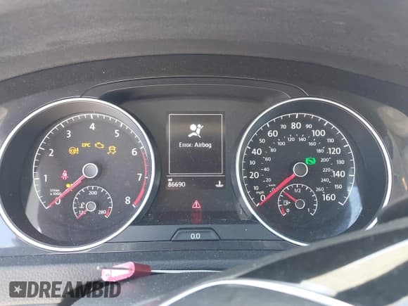 ✅ 2021 Volkswagen Golf TSI • VIN: 3VWG57AU9MM005112 • Лот: 43162131. Опубликован ранее на IAAI с пробегом 86 690 миль. Бесплатный доступ к архиву аукционных продаж из США и подробный отчёт об истории автомобиля на DreamBid. Изображение 7.