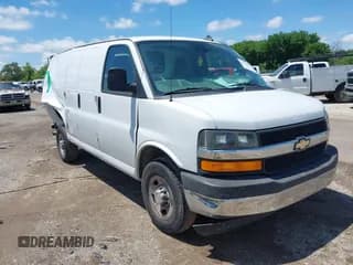 ✅ 2019 Chevrolet Express Cargo • VIN: 1GCWGAFP6K1368910 • Lot: 42194961. Listed on IAAI with 69,359 mi. Free auction sales archive from the USA and detailed vehicle history report at DreamBid. Image 1.