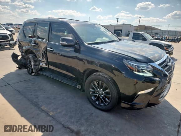 ✅ 2023 Lexus GX 460 Premium • VIN: JTJAM7BX6P5369077 • Lot: 80643125. Wystawiony na Copart z przebiegiem 25 282 mil. Bezpłatny archiwum sprzedaży aukcyjnych z USA i szczegółowy raport historii pojazdu na DreamBid. Zdjęcie 4.