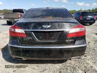 2013 Hyundai Genesis 3.8L z VIN KMHGC4DD0DU231274, wystawiony jako Copart lot #73247634 z przebiegiem 117 188 mil mil oraz Szkoda całkowita • Salvage title. Historia ofert i sprzedaży dostępna na DreamBid. Obrazek 6.