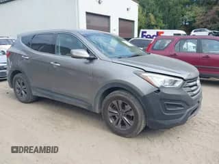 2015 Hyundai Santa Fe with VIN 5XYZTDLB5FG278768, listed as a IAAI auction lot 43264250 with 167,849 mi miles and . Bid and sale history available at DreamBid. Image 1.