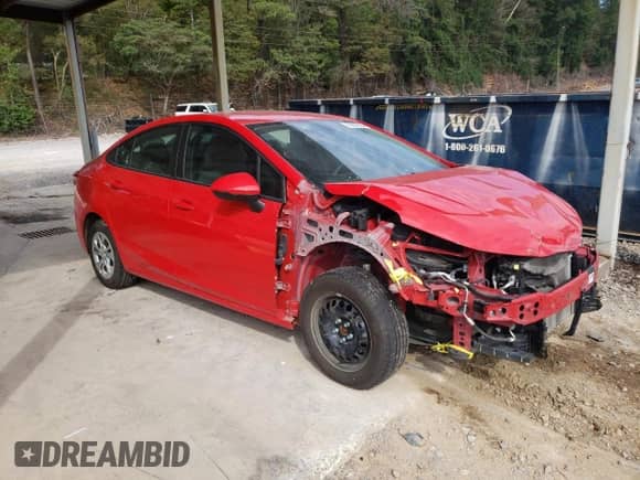 2019 Chevrolet Cruze LS с VIN 1G1BC5SM4K7127995, выставлен на аукционе Copart как лот 74367394 с пробегом 61 318 миль миль и Списание • Salvage title. История ставок и продаж доступна на DreamBid. Изображение 4.