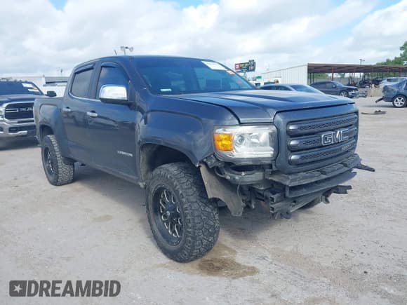 ✅ 2017 GMC Canyon 4WD SLT • VIN: 1GTG6DEN6H1206826 • Lot: 42553711. Listed on IAAI with 93,686 mi. Free auction sales archive from the USA and detailed vehicle history report at DreamBid. Image 1.