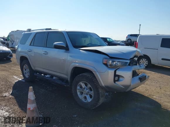 ✅ 2022 Toyota 4Runner SR5 • VIN: JTEEU5JR7N5258509 • Lot: 43451409. Listed on IAAI with 93,381 mi. Free auction sales archive from the USA and detailed vehicle history report at DreamBid. Image 1.