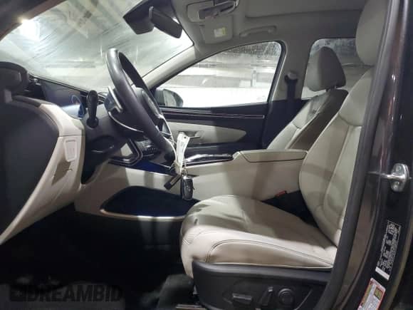 2023 Hyundai Tucson Limited with VIN 5NMJECAE5PH168759, listed as a Copart auction lot 90705955 with 13,285 mi miles and Salvage title. Bid and sale history available at DreamBid. Image 7.