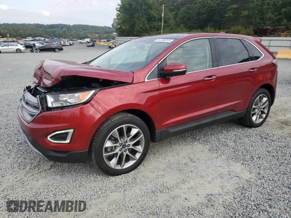 ✅ 2018 Ford Edge Titanium • VIN: 2FMPK3K8XJBC35076 • Lot: 81204015. Listed on Copart with 89,618 mi. Free auction sales archive from the USA and detailed vehicle history report at DreamBid. Image 1.