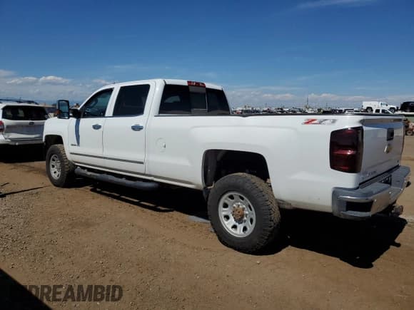 ✅ 2015 Chevrolet Silverado 3500HD LTZ • VIN: 1GC4K0C88FF505710 • Lot: 80216245. Listed on Copart with Not provided. Free auction sales archive from the USA and detailed vehicle history report at DreamBid. Image 2.