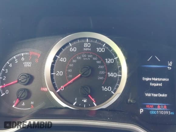 ✅ 2019 Toyota Corolla XSE • VIN: JTNK4RBE5K3042056 • Lot: 43587069. Wystawiony na IAAI z przebiegiem 110 393 mil. Bezpłatny archiwum sprzedaży aukcyjnych z USA i szczegółowy raport historii pojazdu na DreamBid. Zdjęcie 7.