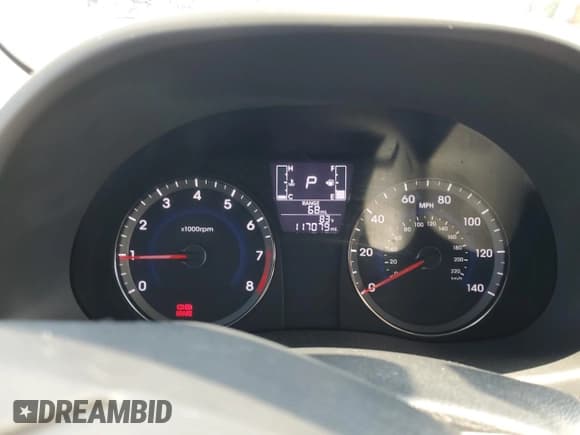 ✅ 2017 Hyundai Accent SE • VIN: KMHCT4AE0HU334860 • Лот: 64896624. Опубликован ранее на Copart с пробегом 117 079 миль. Бесплатный доступ к архиву аукционных продаж из США и подробный отчёт об истории автомобиля на DreamBid. Изображение 9.