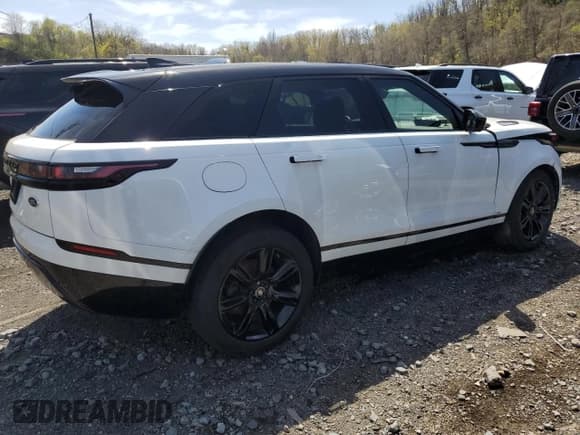 ✅ 2021 Land Rover Range Rover Velar R-Dynamic S • VIN: SALYT2EX9MA305713 • Лот: 54227375. Опубликован ранее на Copart с пробегом 40 573 миль. Бесплатный доступ к архиву аукционных продаж из США и подробный отчёт об истории автомобиля на DreamBid. Изображение 3.