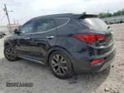 ✅ 2017 Hyundai Santa Fe Ultimate • VIN: 5NMZW4LA1HH046384 • Lot: 54149965. Listed on Copart with 124,093 mi. Free auction sales archive from the USA and detailed vehicle history report at DreamBid. Image 2.