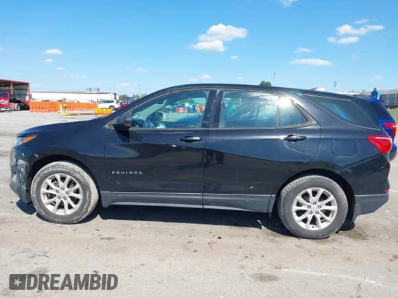 ✅ 2018 Chevrolet Equinox LS • VIN: 3GNAXHEV4JL347605 • Lot: 43313680. Listed on IAAI with 94,047 mi. Free auction sales archive from the USA and detailed vehicle history report at DreamBid. Image 14.