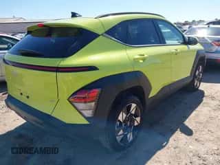 2024 Hyundai Kona SEL with VIN KM8HBCAB5RU158592, listed as a IAAI auction lot 41647759 with 21,324 mi miles and . Bid and sale history available at DreamBid. Image 4.