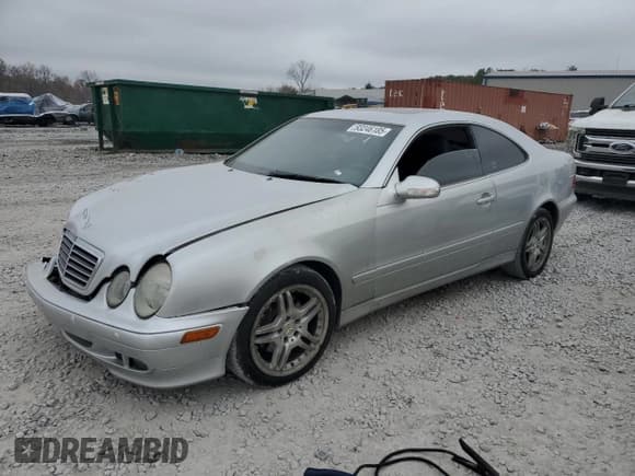✅ 2002 Mercedes-Benz CLK 320/430 • VIN: WDBLJ65G12T124443 • Lot: 93246185. Listed on Copart with 224,190 mi. Free auction sales archive from the USA and detailed vehicle history report at DreamBid. Image 1.