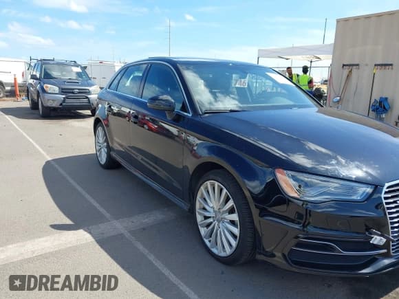 ✅ 2016 Audi A3 e-tron Premium Plus • VIN: WAUTPBFF5GA048739 • Lot: 43618469. Listed on IAAI with 41,679 mi. Free auction sales archive from the USA and detailed vehicle history report at DreamBid. Image 1.